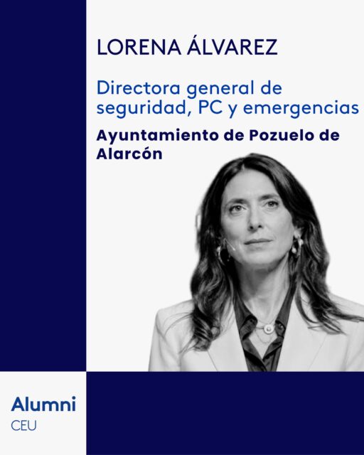 ¡Tenemos buenas noticias! 🎉
Nuestra #AlumniCEU Lorena Álvarez ha sido nombrada nueva directora general de Seguridad, Protección Civil y Emergencias del Ayuntamiento de Pozuelo de Alarcón.👏✨
Licenciada en Periodismo por la @universidad_ceu_sanpablo, cuenta con más de 20 años de experiencia como inspectora de la Policía Nacional y más de medio centenar de reconocimientos profesionales.🎓
Desde CEU Alumni, seguimos celebrando contigo cada avance de tu camino profesional. ¡Enhorabuena!💼🌟
🔗Consulta más nombramientos CEU en nuestra web.
#CEUAlumni #Liderazgo #Talento #Nombramiento #TalentoCEU